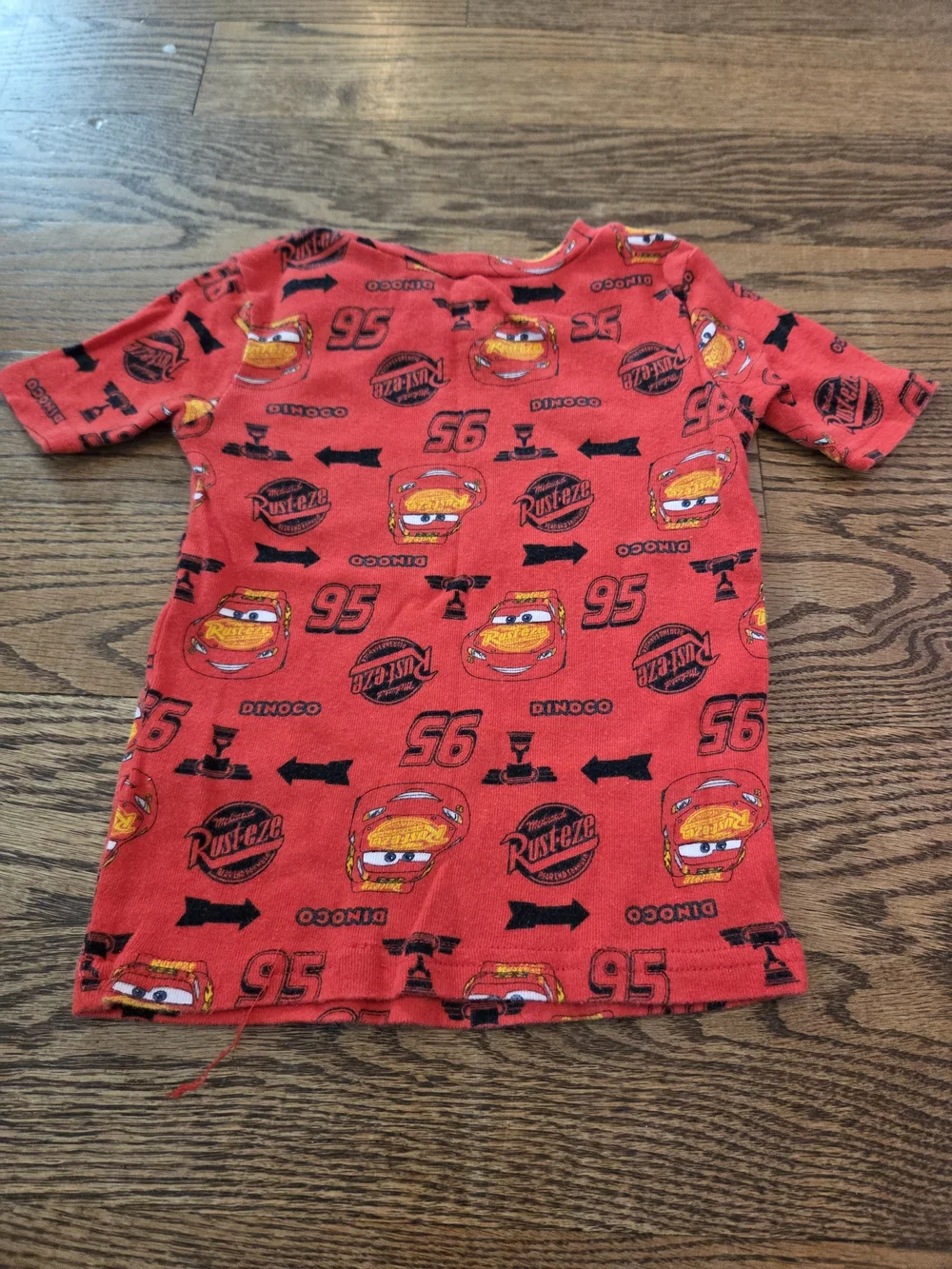 Disney Cars - Lightning McQueen Pajama Set - 2pc Sleepwear - Size 4T